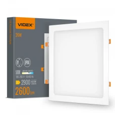 Videx Back 26 Вт 5000K VL-DLBS-265. Врізний світлодіодний світильник