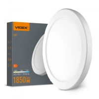Videx 28758. LED світильник круглий DL6R 18W 3000K-4000K-6500K White