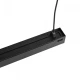 LED світильник лінійний магістральний BNL02 24W 0.6М 5000K 220V Black 27982 Videx
