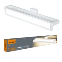 Videx 28724. LED світильник настінний з сенсором WL02 18W 2800K-4000K-6000K White