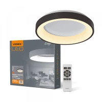 Videx 27542. LED світильник EDGE-RC-72W-BLACK (VLE-ERC-72B)