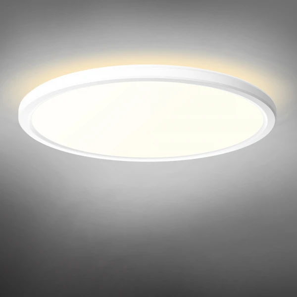 LED світильник з декоративною підсвіткою DL5R 22W 3000K-4000K-5000K White 28616 Videx - Фото 9