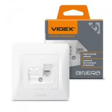 Розетка CAT6 одинарна комп'ютерна VF-BNSK1PC6 Binera Videx