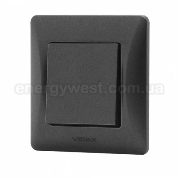 Вимикач одноклавішний VF-BNSW1 Binera Videx - Фото 2