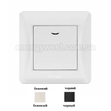 Вимикач одноклавішний з підсвіткою VF-BNSW1L Binera Videx