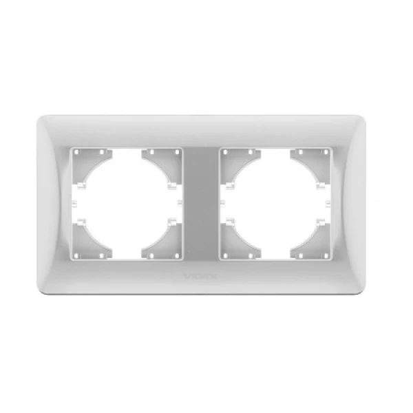 Рамка 2-місна горизонтальна VF-BNFR2H Binera Videx - Фото 2