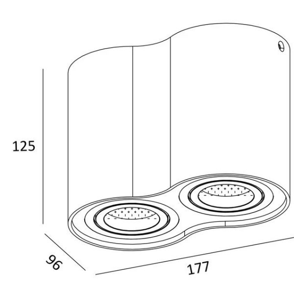 Світильник точковий Rondoo 50407-BK Zuma Line - Фото 2