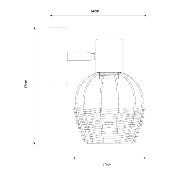 Бра COPA R5022003-1R Zuma Line - Фото 2