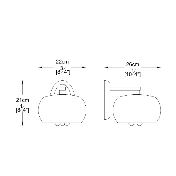Бра CRYSTAL W0076-01D Zuma Line (Польща) - Фото 2