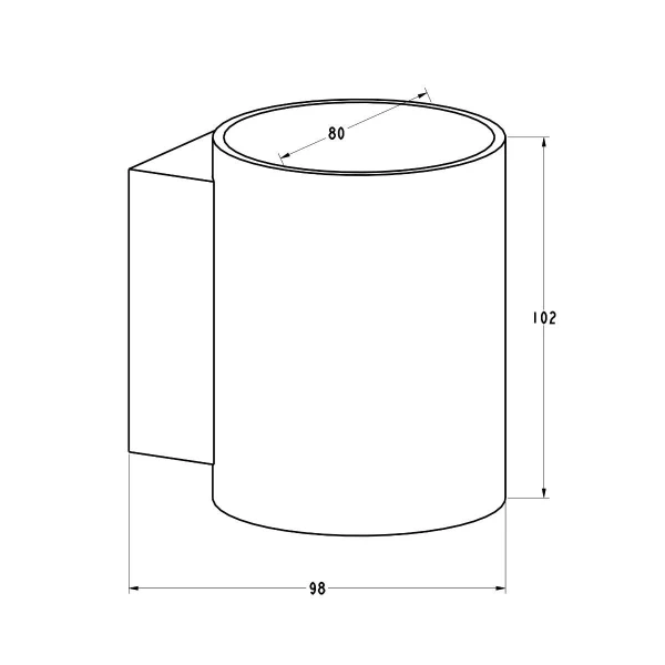 Світильник настінний SOLA WL ROUND 91060 Zuma Line - Фото 2
