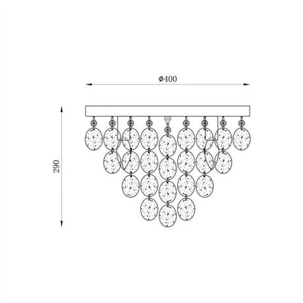 Світильник стельовий PARDO 18365L Zuma Line - Фото 2