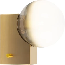 Zuma Line NUA E27 золотий WL31832/1L. Декоративне бра