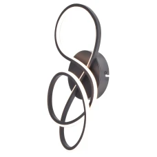 Zuma Line ZEPHYRA 12,5Вт 3000К чорний W240842701. Декоративне бра