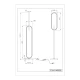 Декоративний торшер Zuma Line RAVON 36Вт 3000К золотий F241145502