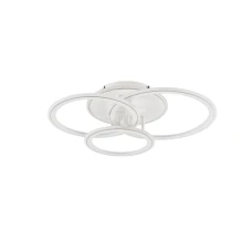 Zuma Line LUNAR 55Вт 3000-6000К (регулюється) білий MS238130-WH. Пристельова люстра