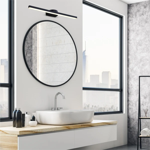 Підсвітка для дзеркала Zuma Line ARVI 20Вт 4000К чорний W89551-60BK - Фото 2