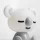 Дитячий світильник Zuma Line KOALA 3Вт 4000К сірий KDR-611-GR
