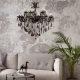 Люстра-свічка Zuma Line CHATEAU E14 димчастий 17801/10+5