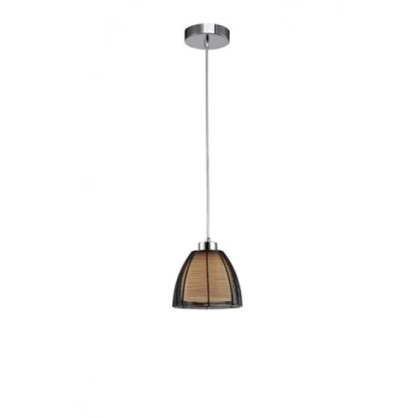 Підвісний світильник ZUMA LINE PICO E27 чорний MD9023-1S/BLACK - Фото 1