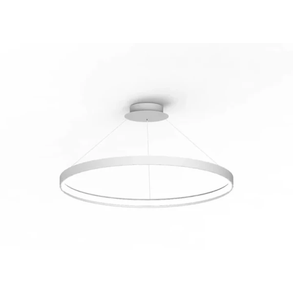 Підвісний світильник ZUMA LINE CIRCLE 50Вт 3000К білий LA0716/1-WH - Фото 1