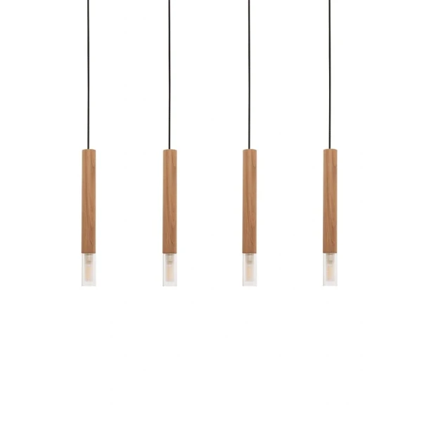 Підвісний світильник ZUMA LINE MADERA G9 коричневий 8620403 - Фото 2
