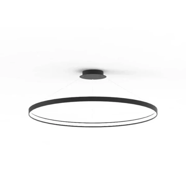 Підвісний світильник ZUMA LINE CIRCLE 70Вт 3000К чорний LA0722/1-BK