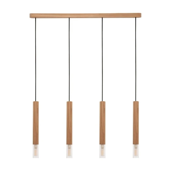 Підвісний світильник ZUMA LINE MADERA G9 коричневий 8620403 - Фото 1