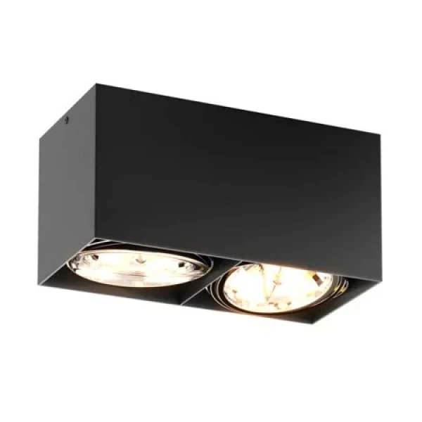 Накладний точковий світильник ZUMA LINE BOX G9 чорний 90433-G9 - Фото 1