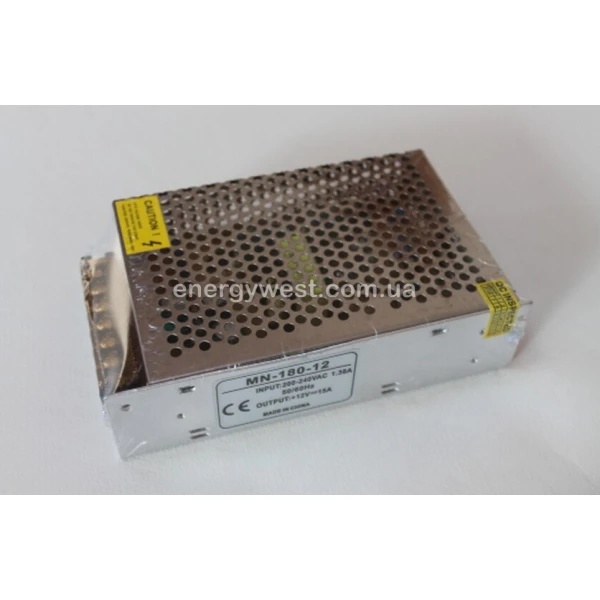 Блок живлення 12V 180 Вт 15 А IP33