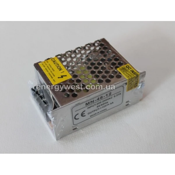 Блок живлення 12 В 48 Вт 3,25 А IP33