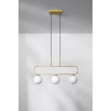 Candellux JOVE G9 латунний 33-01573. Світильник підвісний