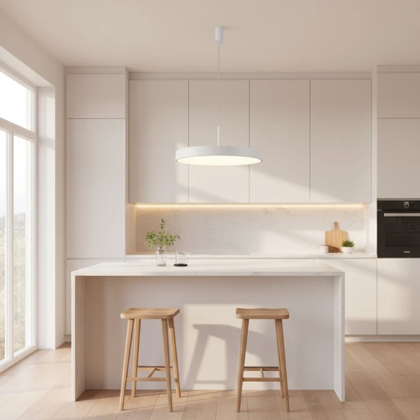 Підвісний світильник Azzardo Marcello 30 Вт 3000K-6500K білий AZ5087 - Фото 1