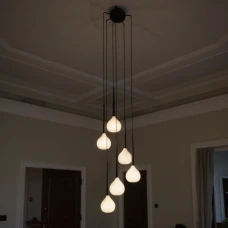 Azzardo AGA E14 білий AZ1071. Світильник підвісний