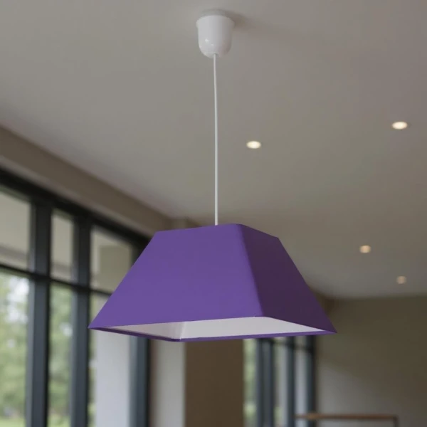 Підвісний світильник Candellux ROBIN E27 білий 31-03294 - Фото 1