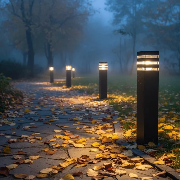 Світильник вуличний Line.F 8024 E27 чорний 848_2726 - Фото 2