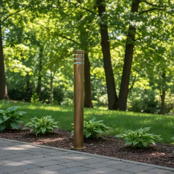 Світильник вуличний Line.F 8021 E27 золотий 3583_6905 - Фото 6