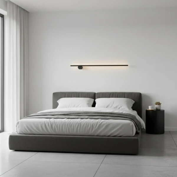 Лінійне бра Skarlat ALLINE RWLB101 9W BK 3000K чорний 26784 - Фото 2