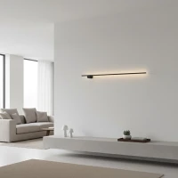 Skarlat ALLINE RWLB102 12W BK 4000K чорний 32297. Бра лінійне