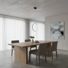 Nowodvorski CIRCOLO LED 18Вт 3000К чорний 10810. Люстра світлодіодна