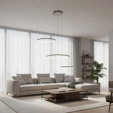 Nowodvorski CIRCOLO LED 45Вт 3000К оливковий 11398. Люстра світлодіодна