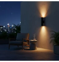 Nowodvorski EXE GU10 чорний 8330. Світильник фасадний