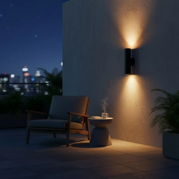 Фасадний світильник Nowodvorski EXE GU10 чорний 8330 - Фото 1