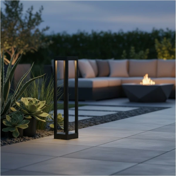 Світильник вуличний Nowodvorski STRUKTURE 13Вт 3000К чорний 8145 - Фото 4