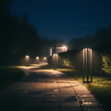 Nowodvorski STRUKTURE 13Вт 3000К чорний 8145. Вуличний світильник