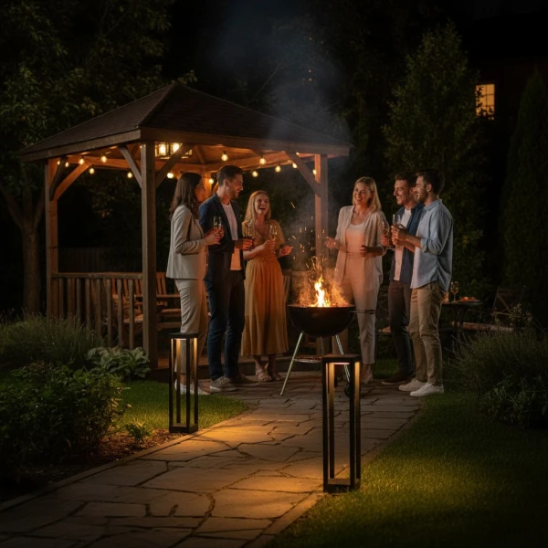 Світильник вуличний Nowodvorski STRUKTURE 13Вт 3000К чорний 8145 - Фото 6