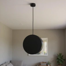 Nowodvorski WHEEL E27 чорний 9033. Світильник підвісний
