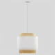Підвісний світильник TK Lighting BOHO E27 білий 6529