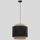 Підвісний світильник TK Lighting BOHO E27 чорний 6542
