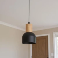 TK Lighting CAIRO E27 чорний 4894. Світильник підвісний