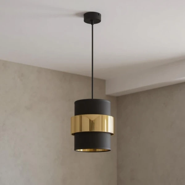 Підвісний світильник TK Lighting CALISTO E27 чорний 4377 - Фото 1